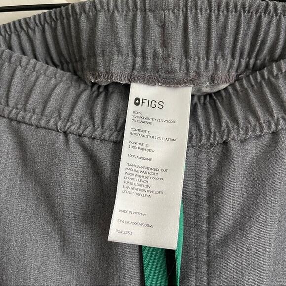 Figs Tansen Jogger Scrub Pants Men’s Size Small Short in Graphite Gray - Picture 4 of 7